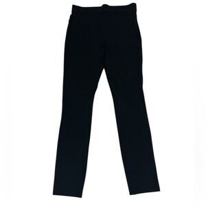 Spanx Womens Medium Black Pull on Stretchy Pants Business Casual Office Career